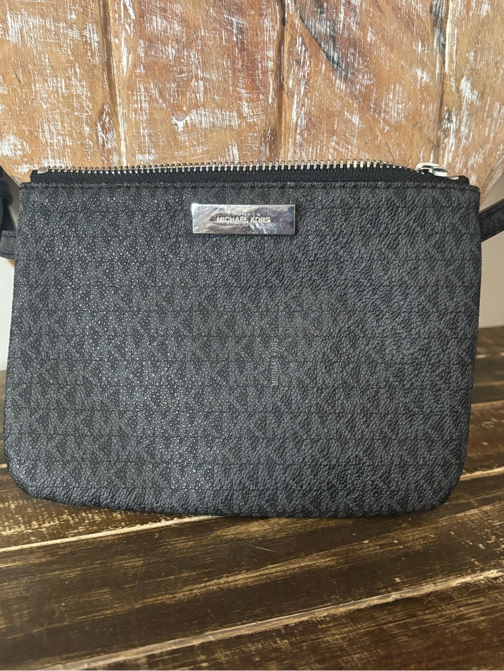 Michael Kors Black Crossbody Pouch